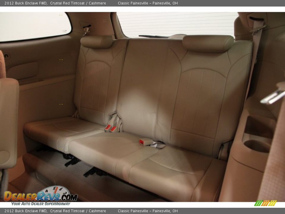 2012 Buick Enclave FWD Crystal Red Tintcoat / Cashmere Photo #13