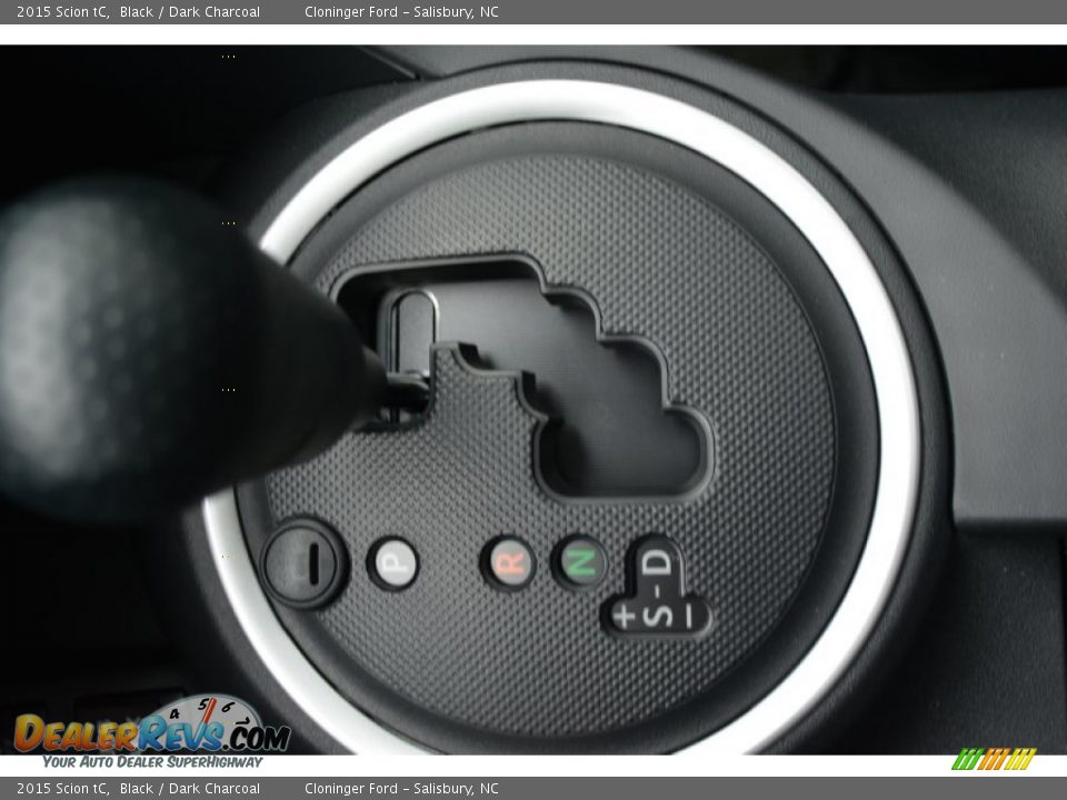 2015 Scion tC Black / Dark Charcoal Photo #14