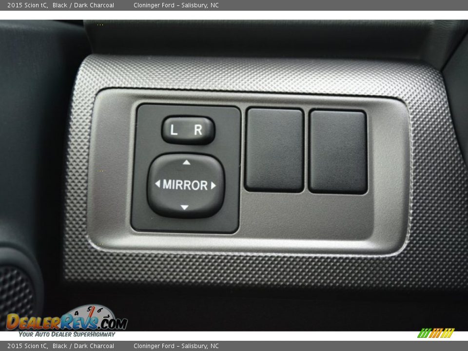 2015 Scion tC Black / Dark Charcoal Photo #18