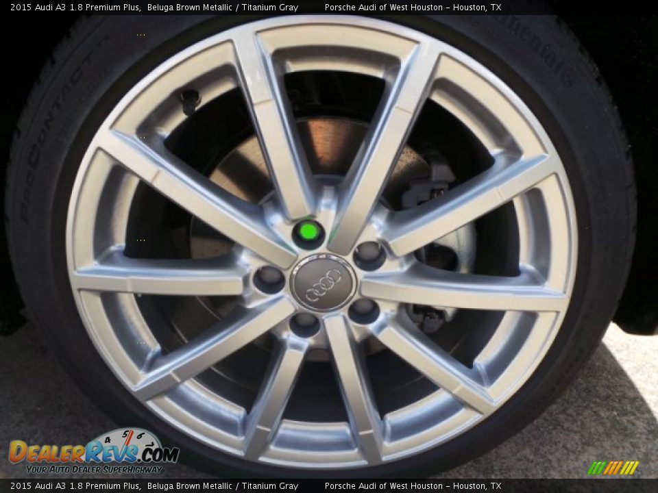 2015 Audi A3 1.8 Premium Plus Beluga Brown Metallic / Titanium Gray Photo #8
