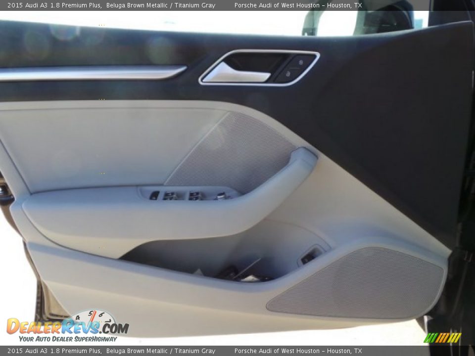2015 Audi A3 1.8 Premium Plus Beluga Brown Metallic / Titanium Gray Photo #9