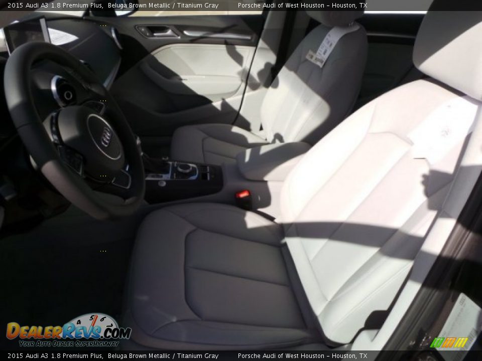 2015 Audi A3 1.8 Premium Plus Beluga Brown Metallic / Titanium Gray Photo #11