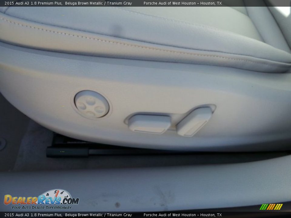 2015 Audi A3 1.8 Premium Plus Beluga Brown Metallic / Titanium Gray Photo #12