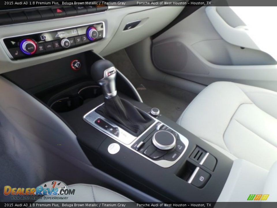 2015 Audi A3 1.8 Premium Plus Beluga Brown Metallic / Titanium Gray Photo #14