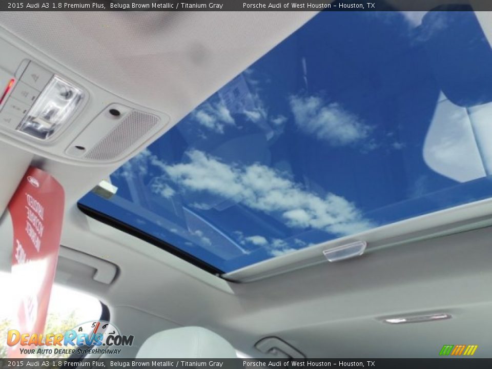 2015 Audi A3 1.8 Premium Plus Beluga Brown Metallic / Titanium Gray Photo #15