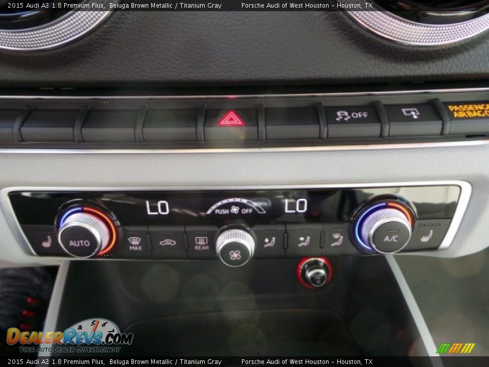 2015 Audi A3 1.8 Premium Plus Beluga Brown Metallic / Titanium Gray Photo #17