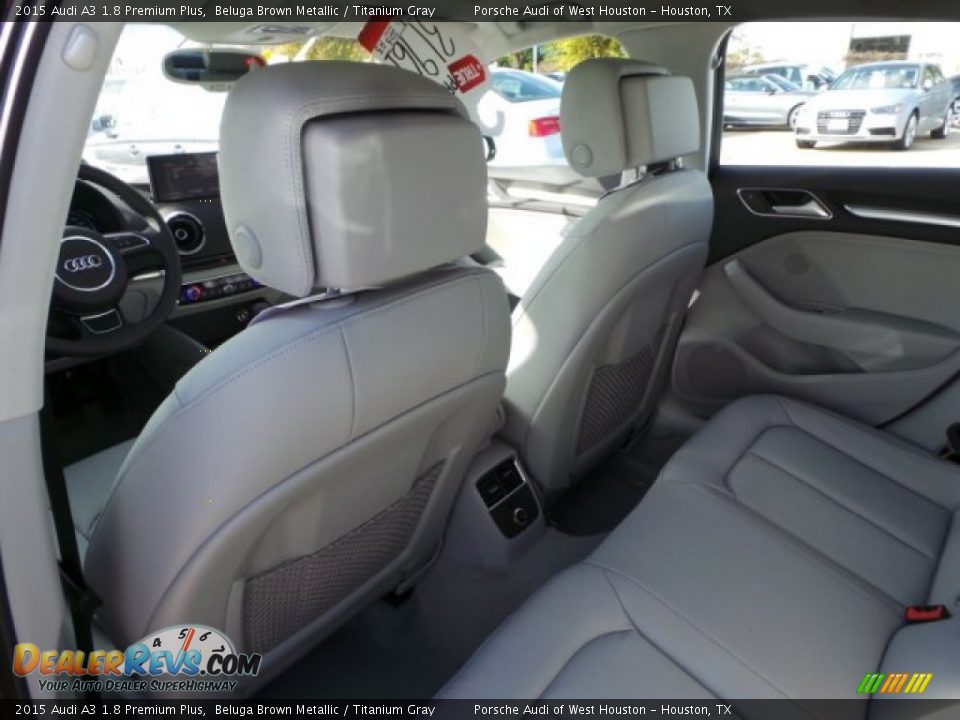 2015 Audi A3 1.8 Premium Plus Beluga Brown Metallic / Titanium Gray Photo #21