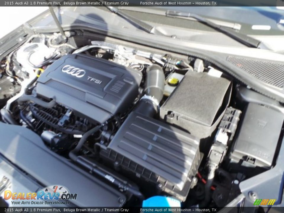 2015 Audi A3 1.8 Premium Plus Beluga Brown Metallic / Titanium Gray Photo #27