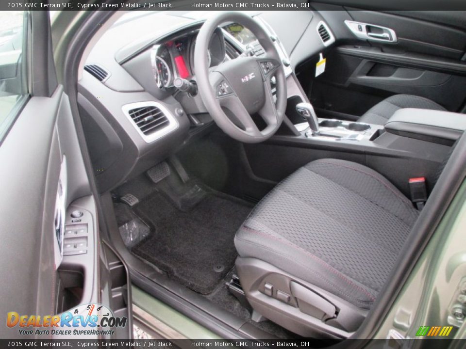 2015 GMC Terrain SLE Cypress Green Metallic / Jet Black Photo #5