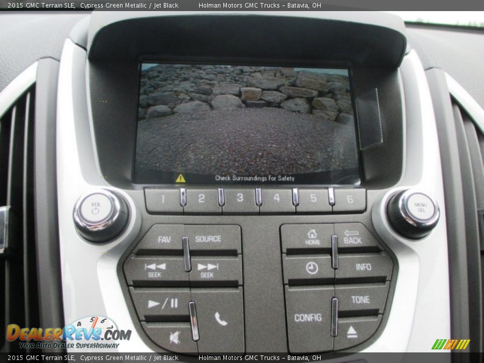 2015 GMC Terrain SLE Cypress Green Metallic / Jet Black Photo #10