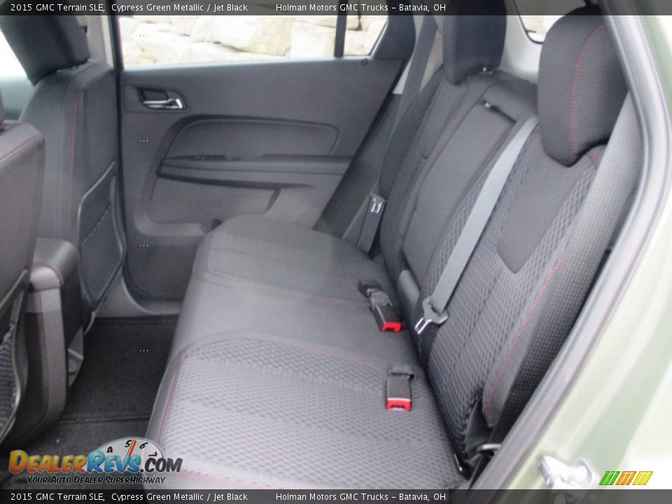 2015 GMC Terrain SLE Cypress Green Metallic / Jet Black Photo #20