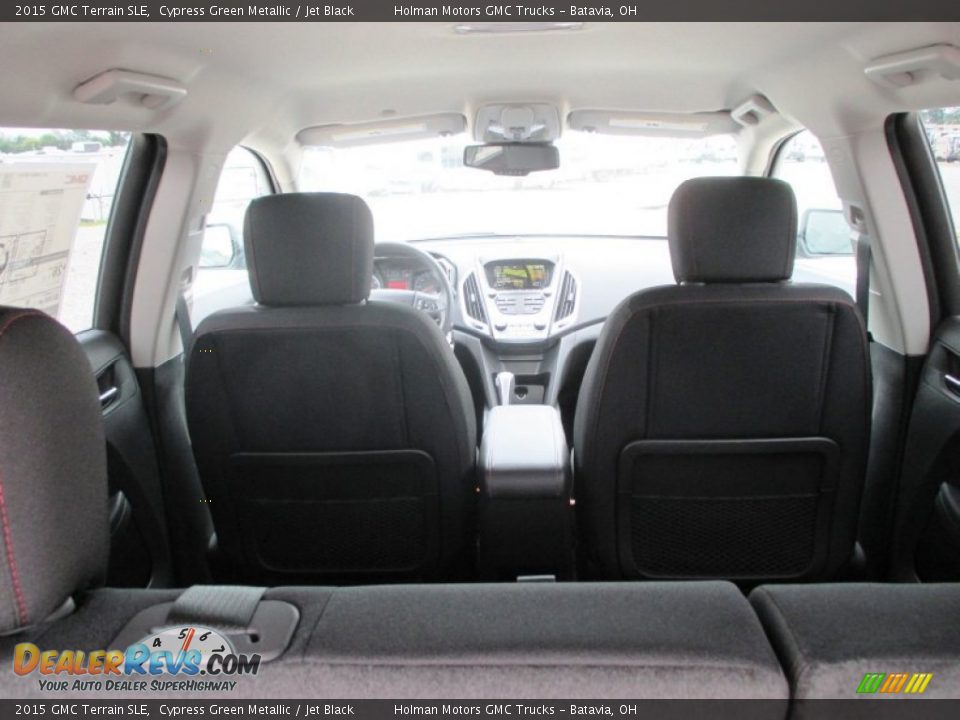 2015 GMC Terrain SLE Cypress Green Metallic / Jet Black Photo #24