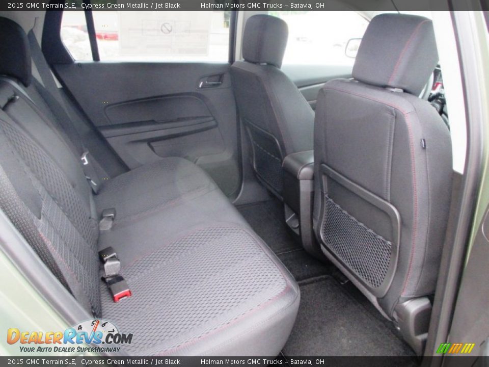 2015 GMC Terrain SLE Cypress Green Metallic / Jet Black Photo #26