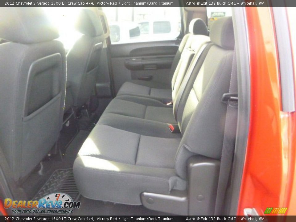 2012 Chevrolet Silverado 1500 LT Crew Cab 4x4 Victory Red / Light Titanium/Dark Titanium Photo #12