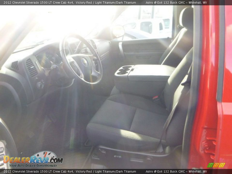 2012 Chevrolet Silverado 1500 LT Crew Cab 4x4 Victory Red / Light Titanium/Dark Titanium Photo #15
