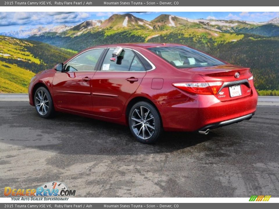 2015 Toyota Camry XSE V6 Ruby Flare Pearl / Ash Photo #3