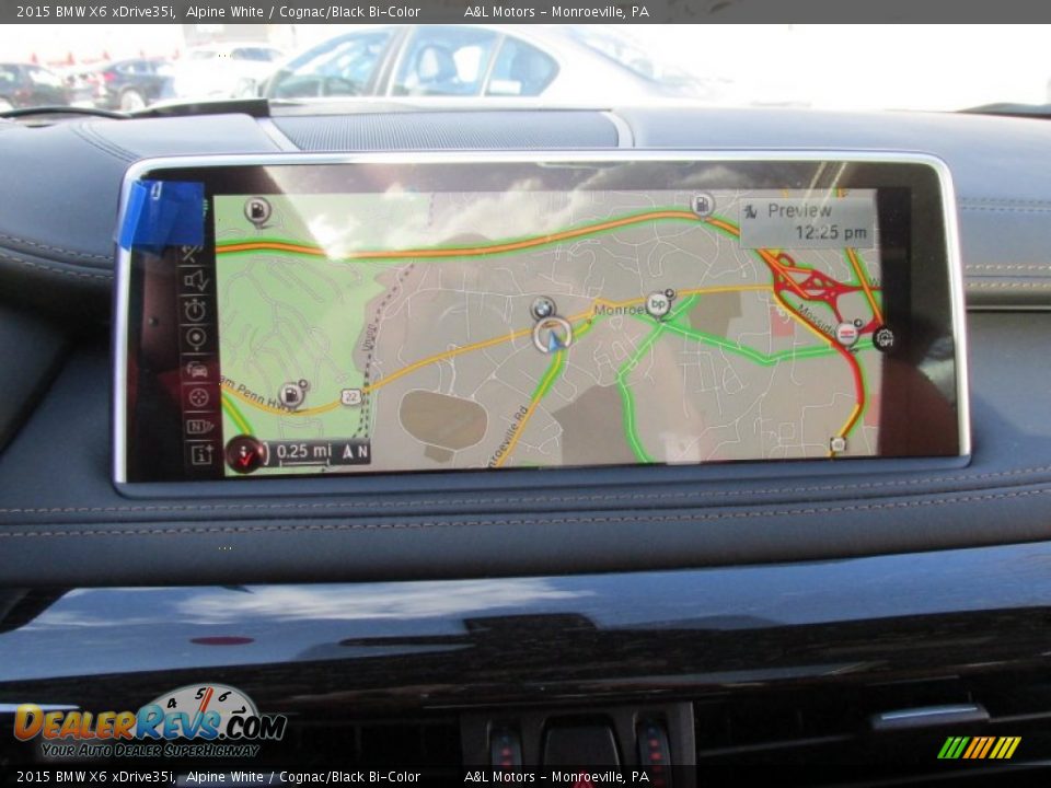 Navigation of 2015 BMW X6 xDrive35i Photo #17