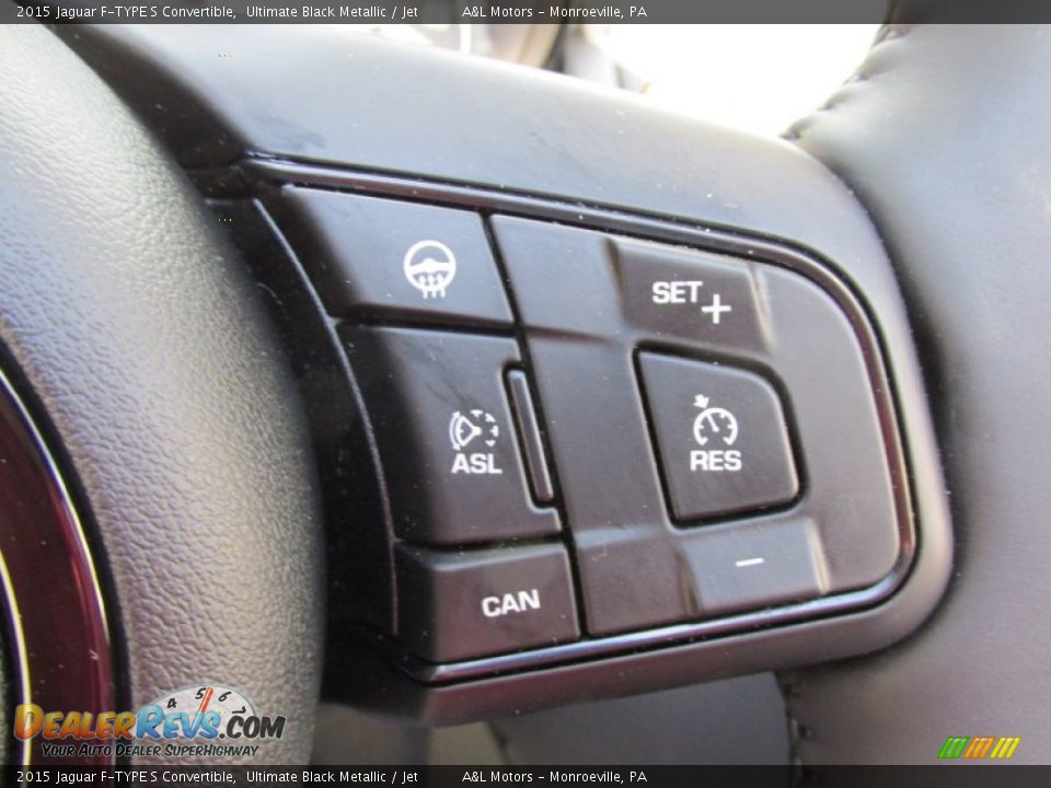 Controls of 2015 Jaguar F-TYPE S Convertible Photo #18