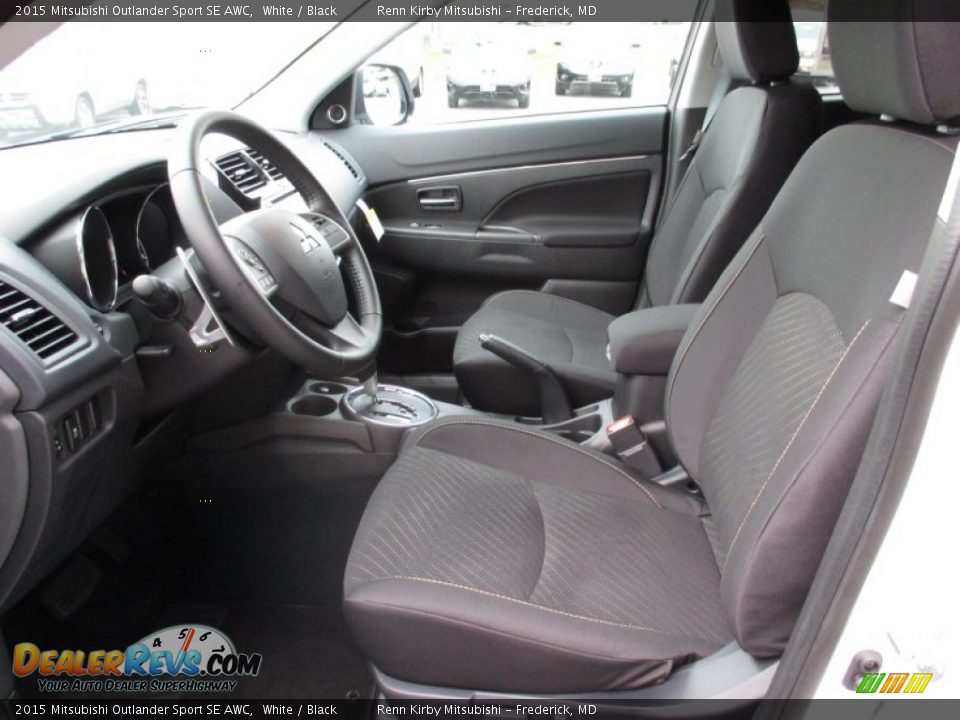 2015 Mitsubishi Outlander Sport SE AWC White / Black Photo #9