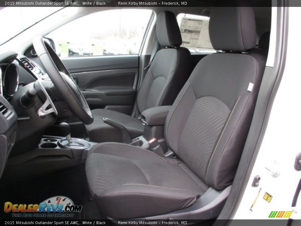 2015 Mitsubishi Outlander Sport SE AWC White / Black Photo #10