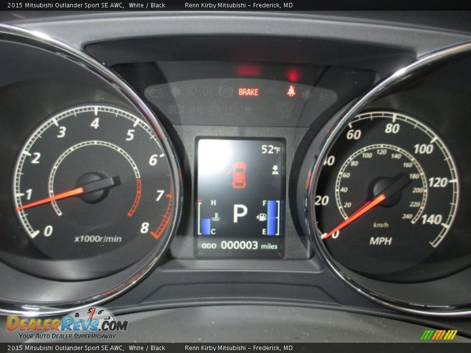 2015 Mitsubishi Outlander Sport SE AWC White / Black Photo #18