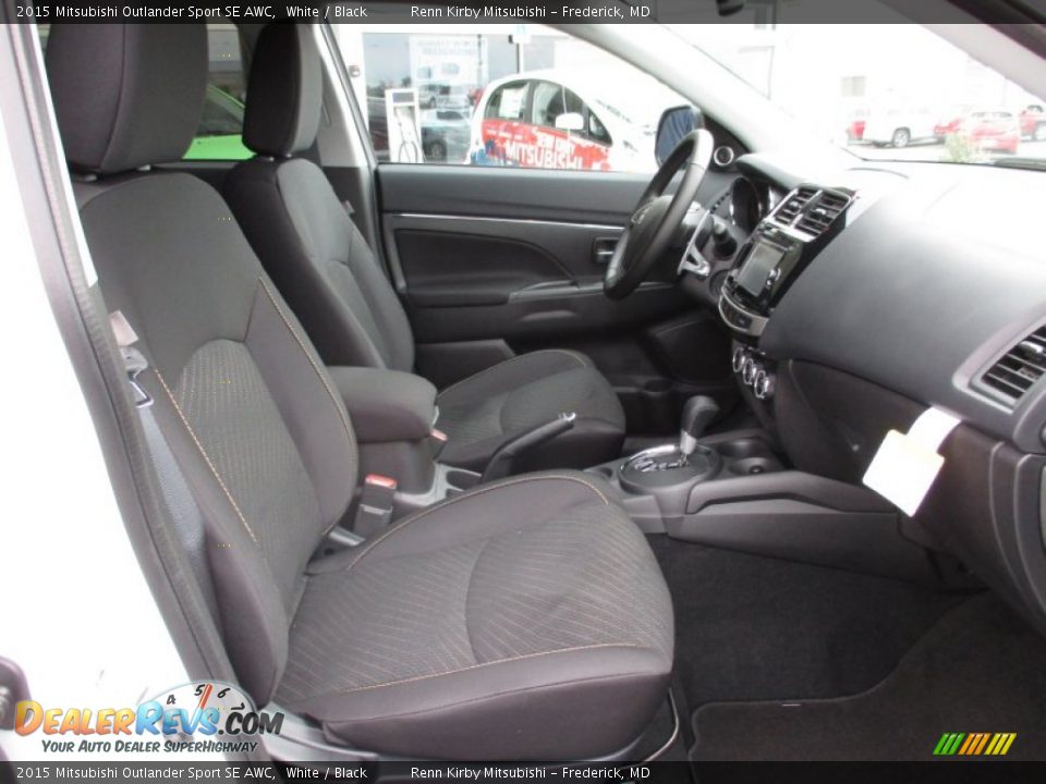 2015 Mitsubishi Outlander Sport SE AWC White / Black Photo #25