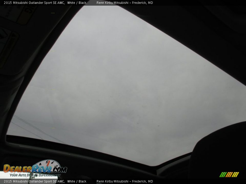 2015 Mitsubishi Outlander Sport SE AWC White / Black Photo #29
