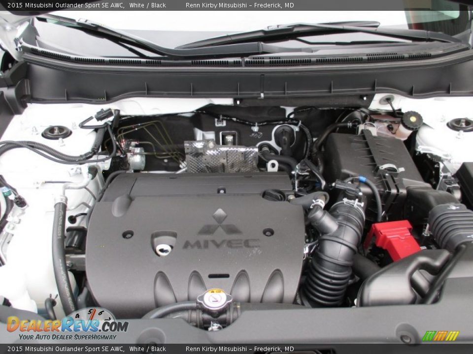 2015 Mitsubishi Outlander Sport SE AWC White / Black Photo #30