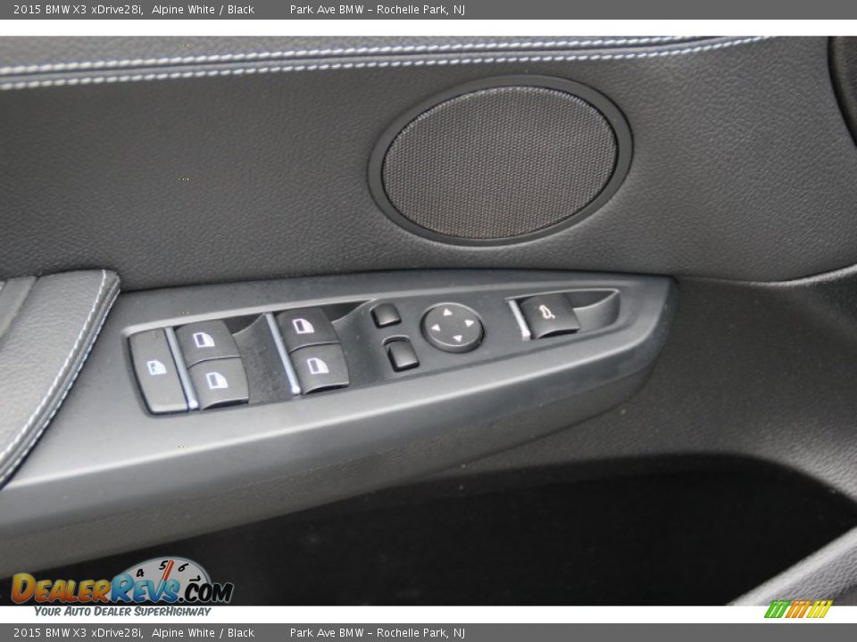 2015 BMW X3 xDrive28i Alpine White / Black Photo #10