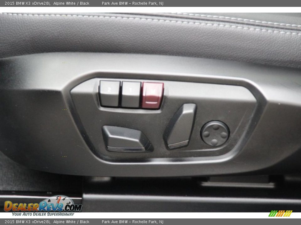 2015 BMW X3 xDrive28i Alpine White / Black Photo #13