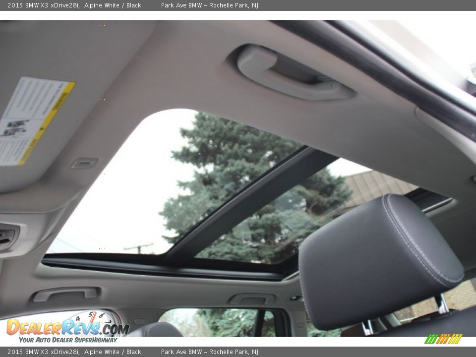 2015 BMW X3 xDrive28i Alpine White / Black Photo #15