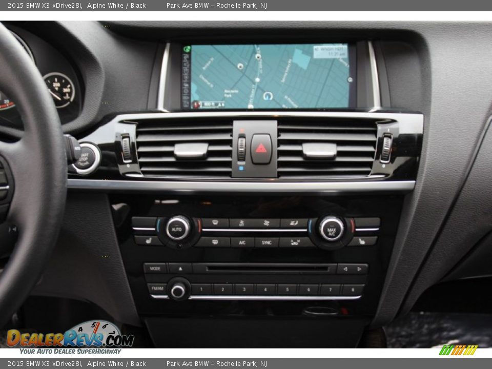 2015 BMW X3 xDrive28i Alpine White / Black Photo #17