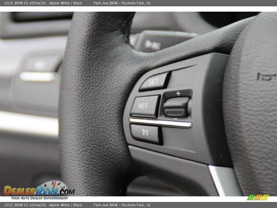 2015 BMW X3 xDrive28i Alpine White / Black Photo #20