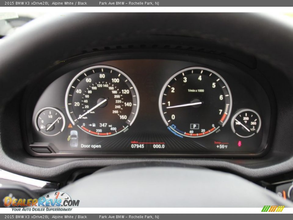 2015 BMW X3 xDrive28i Alpine White / Black Photo #22