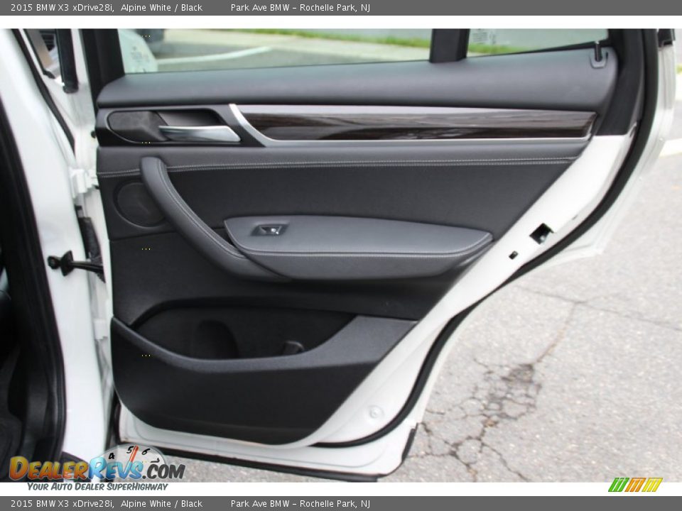 2015 BMW X3 xDrive28i Alpine White / Black Photo #25