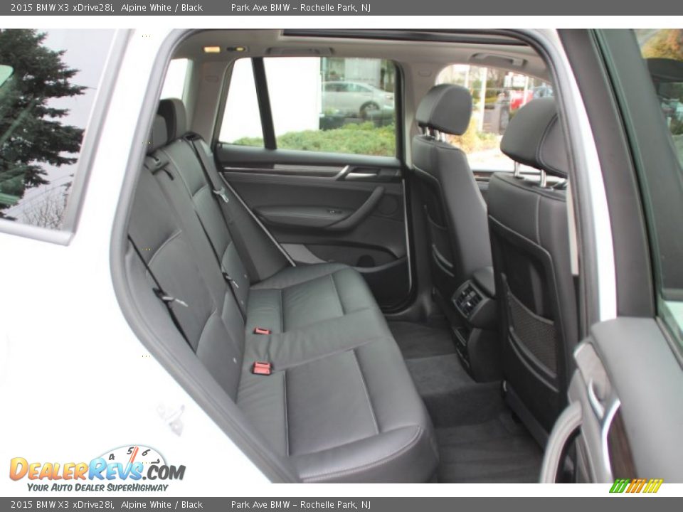 2015 BMW X3 xDrive28i Alpine White / Black Photo #26