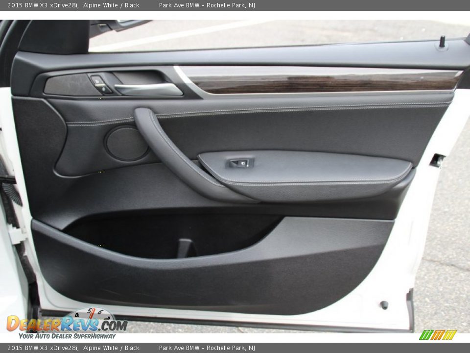 2015 BMW X3 xDrive28i Alpine White / Black Photo #27