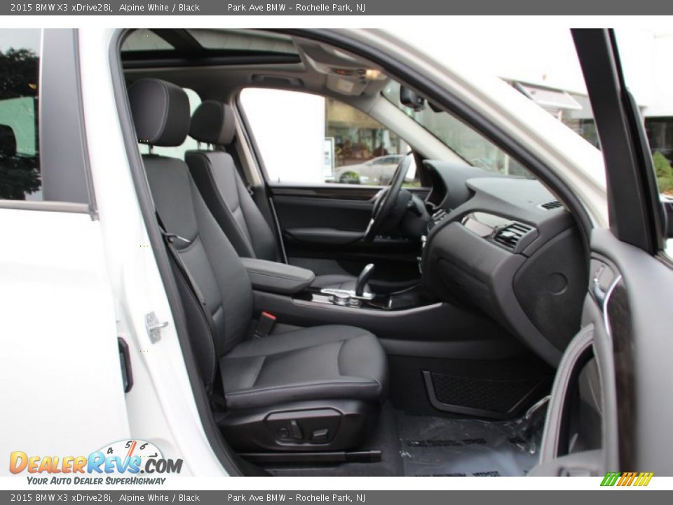 2015 BMW X3 xDrive28i Alpine White / Black Photo #29