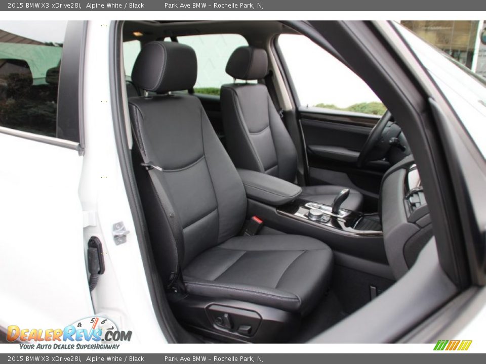 2015 BMW X3 xDrive28i Alpine White / Black Photo #30