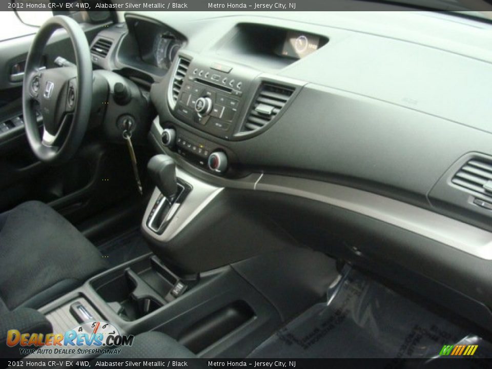 2012 Honda CR-V EX 4WD Alabaster Silver Metallic / Black Photo #25