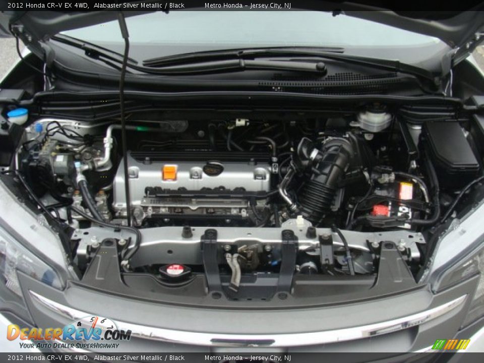 2012 Honda CR-V EX 4WD Alabaster Silver Metallic / Black Photo #29