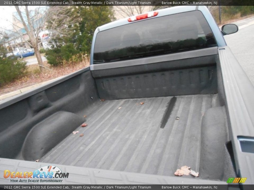 2012 GMC Sierra 1500 SLE Extended Cab Stealth Gray Metallic / Dark Titanium/Light Titanium Photo #7