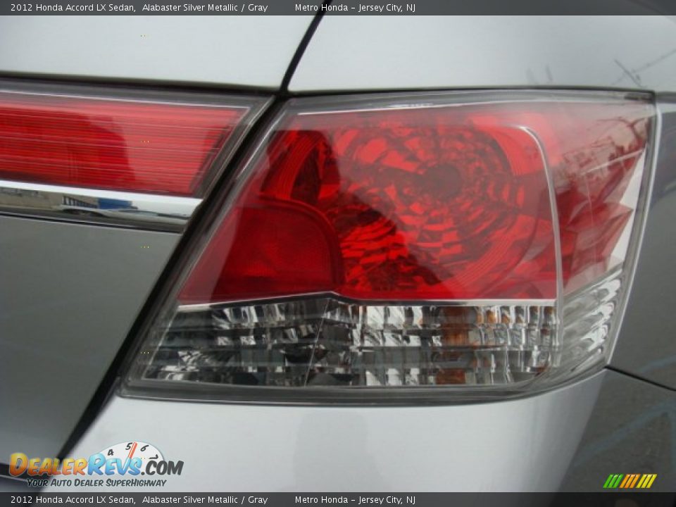 2012 Honda Accord LX Sedan Alabaster Silver Metallic / Gray Photo #23
