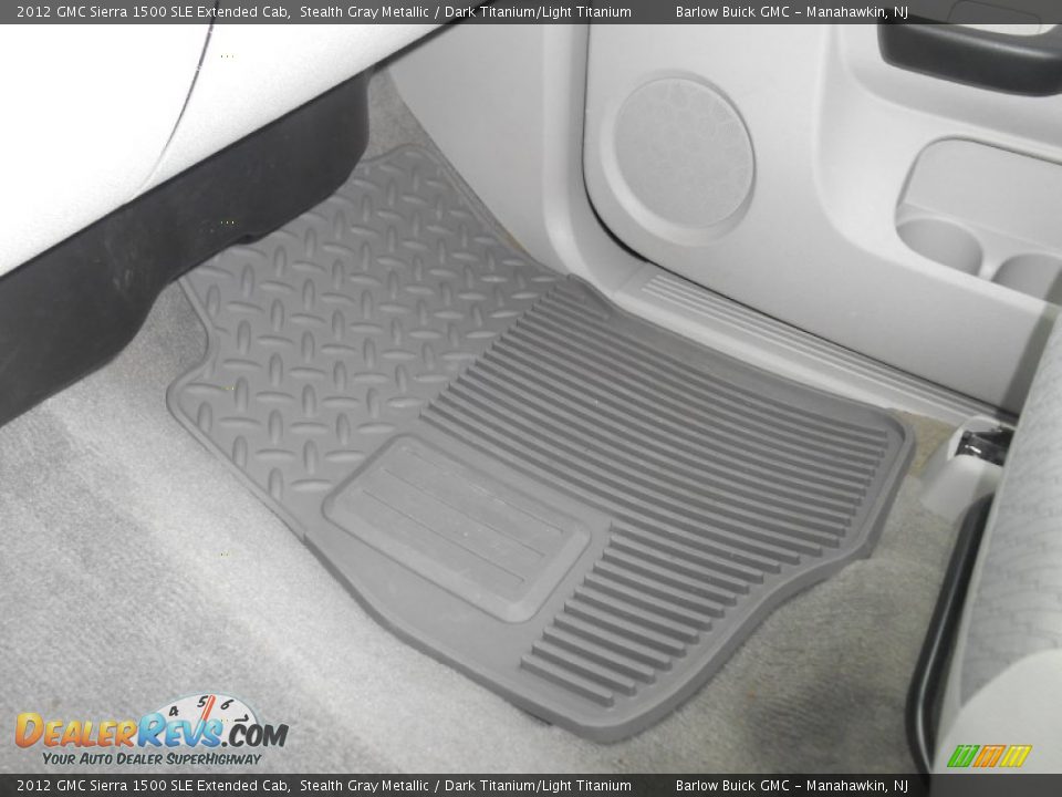 2012 GMC Sierra 1500 SLE Extended Cab Stealth Gray Metallic / Dark Titanium/Light Titanium Photo #19