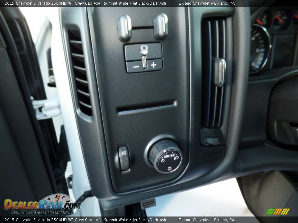 2015 Chevrolet Silverado 2500HD WT Crew Cab 4x4 Summit White / Jet Black/Dark Ash Photo #36
