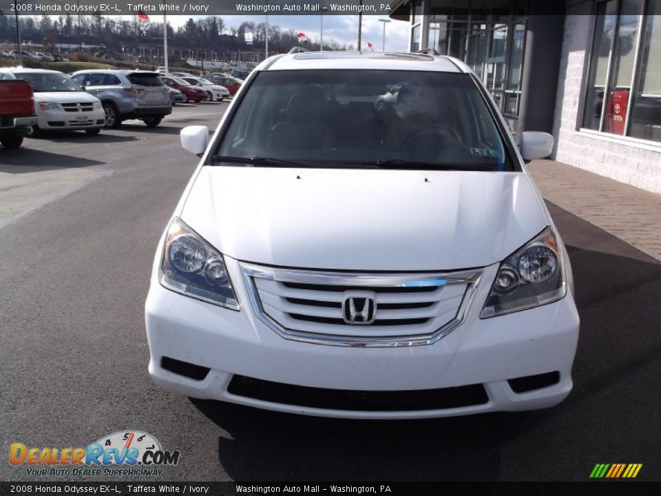 2008 Honda Odyssey EX-L Taffeta White / Ivory Photo #3