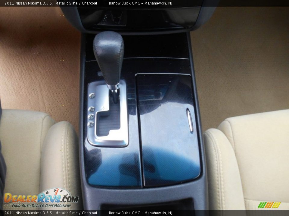 2011 Nissan Maxima 3.5 S Metallic Slate / Charcoal Photo #21