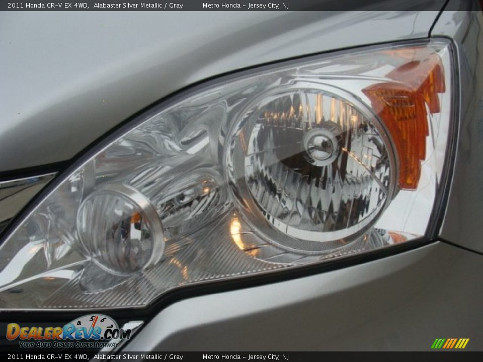 2011 Honda CR-V EX 4WD Alabaster Silver Metallic / Gray Photo #29