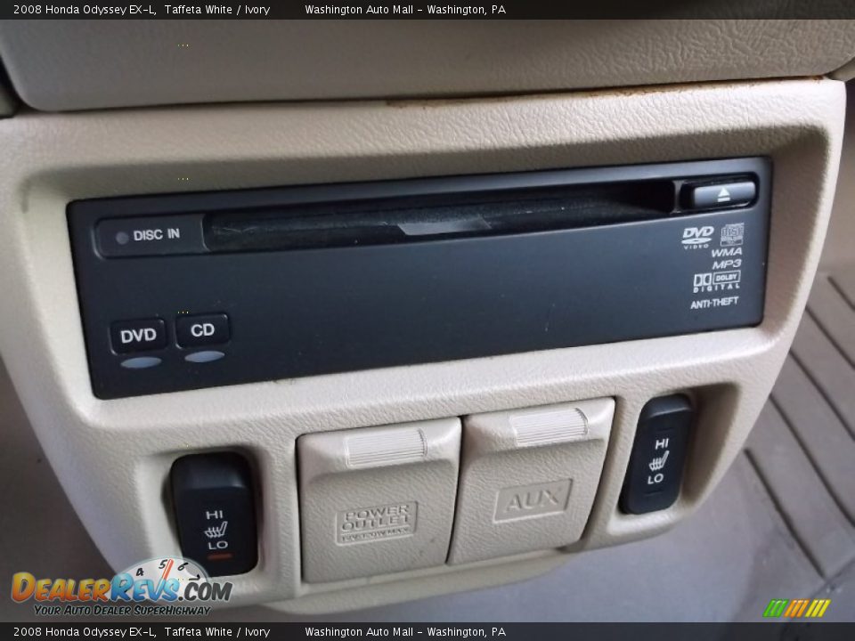 2008 Honda Odyssey EX-L Taffeta White / Ivory Photo #14