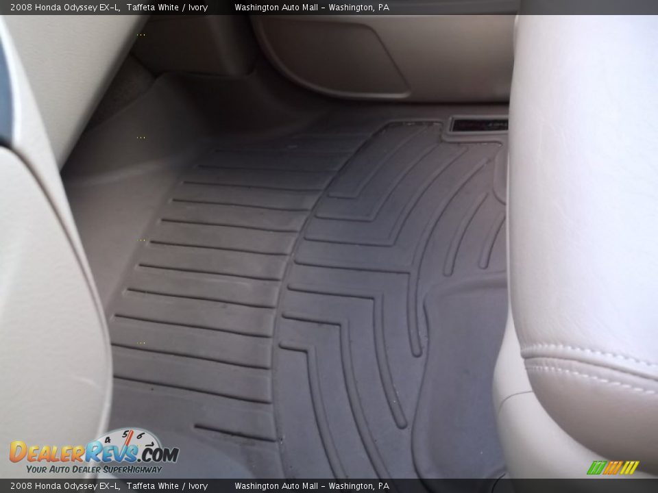 2008 Honda Odyssey EX-L Taffeta White / Ivory Photo #15